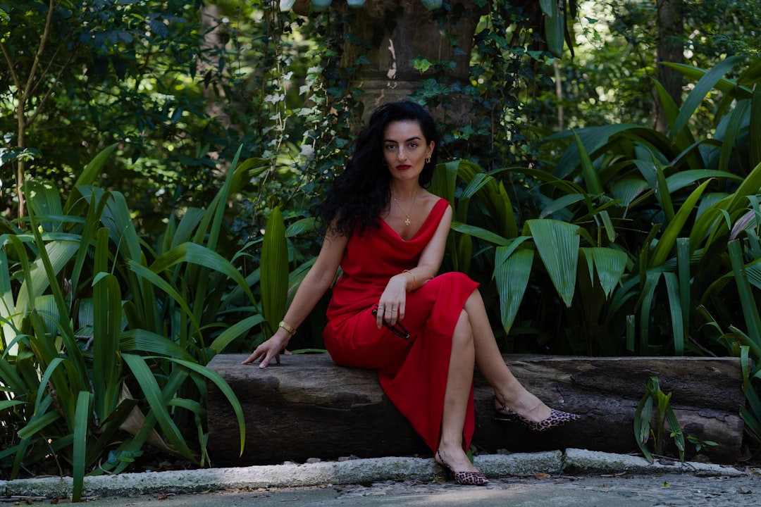 Woman wearing gold jewelry